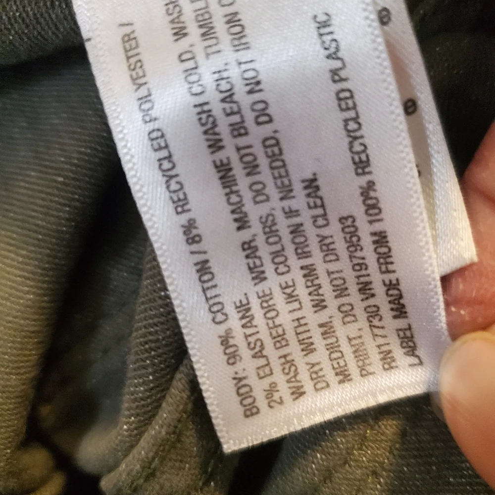 Universal Thread olive green mid rise jegging - Picture 13 of 15